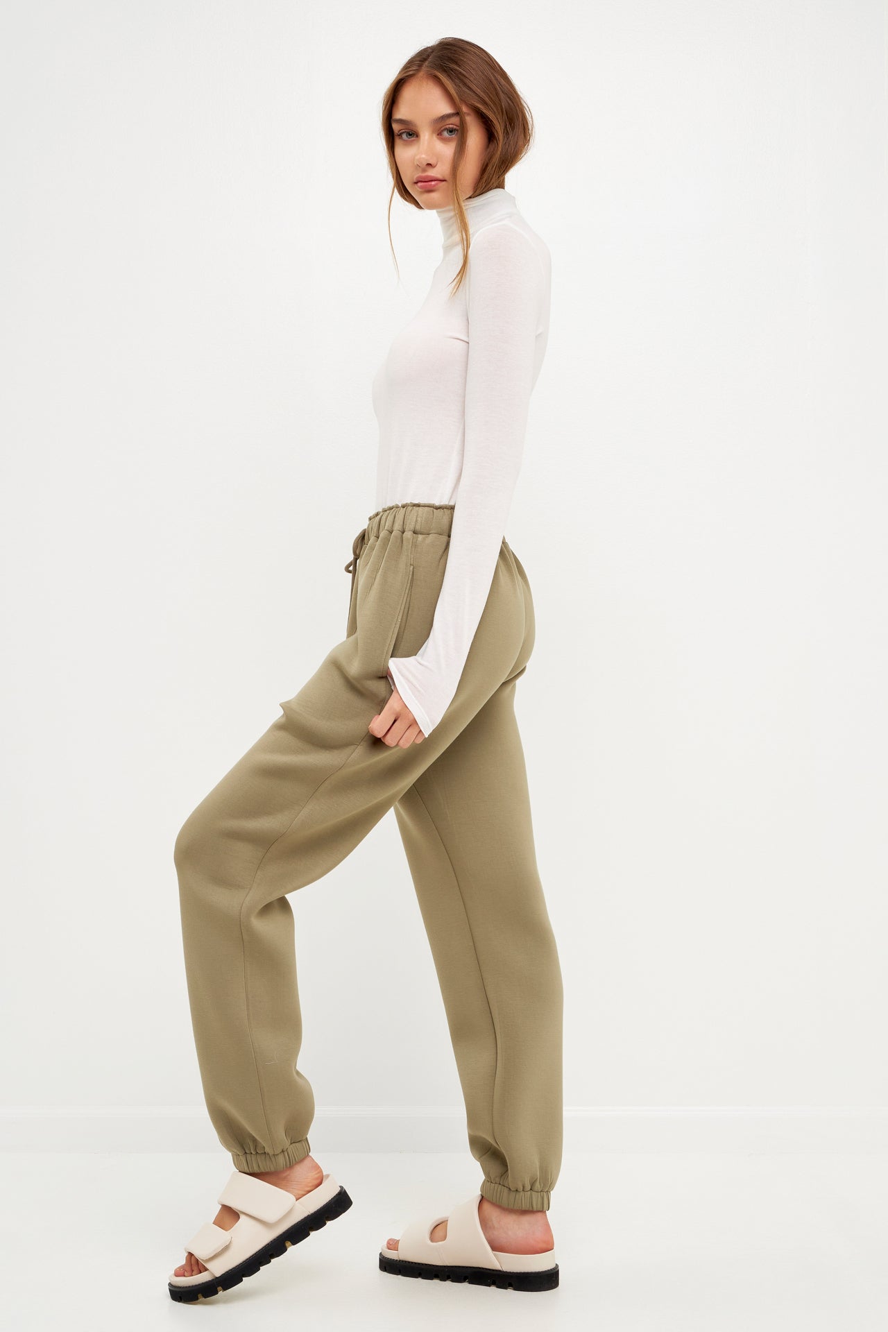 GREY LAB - Loungewear Pants Scuba Joggers - PANTS available at Objectrare