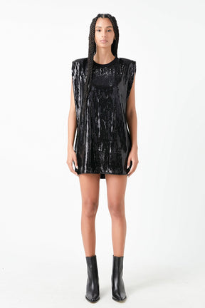 GREY LAB - Sequin Dress - DRESSES available at Objectrare