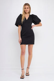 ENDLESS ROSE - Back Schrunchie Mini Dress - DRESSES available at Objectrare